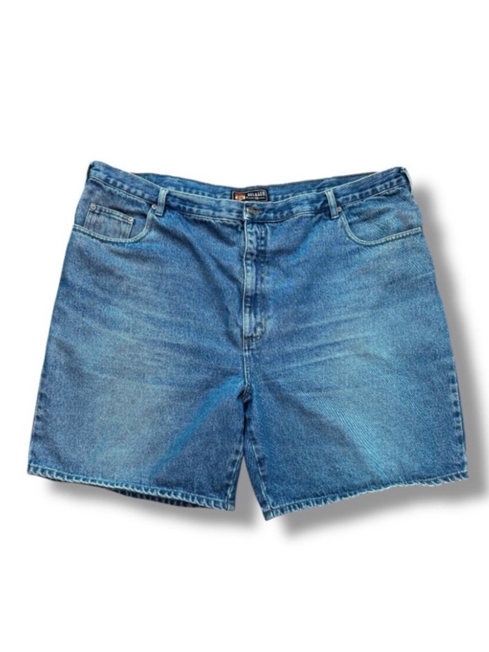 Vintage 90s/Y2K Route 66 Blue Jorts Medium Wash Denim Shorts Men’s Size 48 Baggy